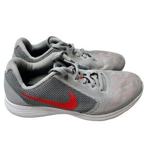 Nike‎ Sneakers Shoes Boys 7Y Youth Gray Revolution 3 Athletic Running Shoe